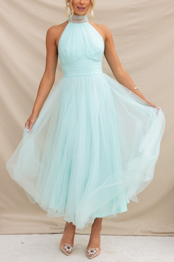 Sofía Aesthetic Dress with Long Skirt Elevated Occasion Wear