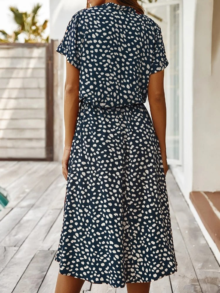 Ludmila Aesthetic Vintage Dress Chic Silhouette Collection