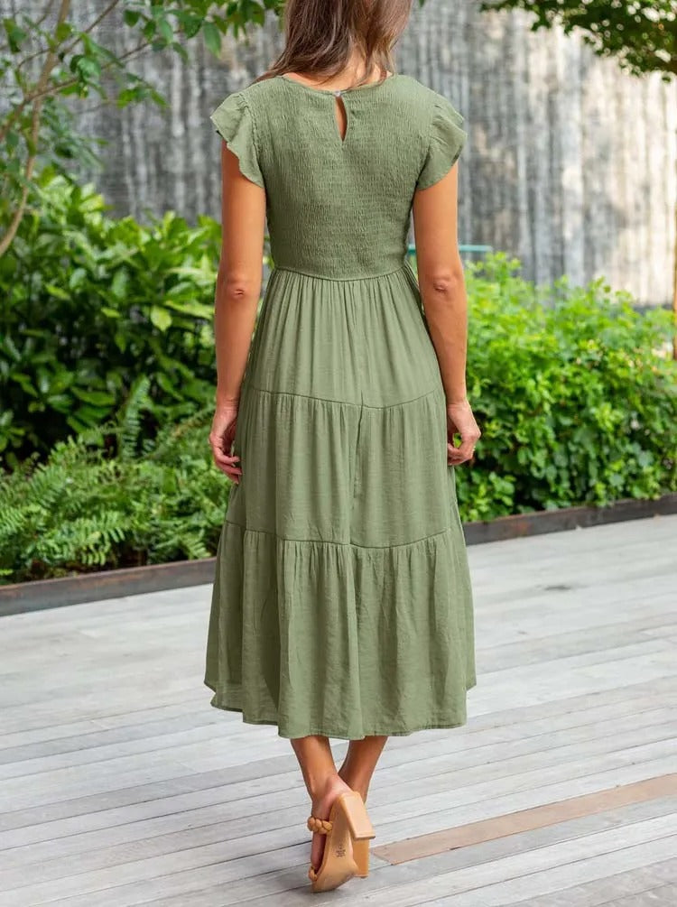 Yoselin Statement Maxi Dress Boutique Collection