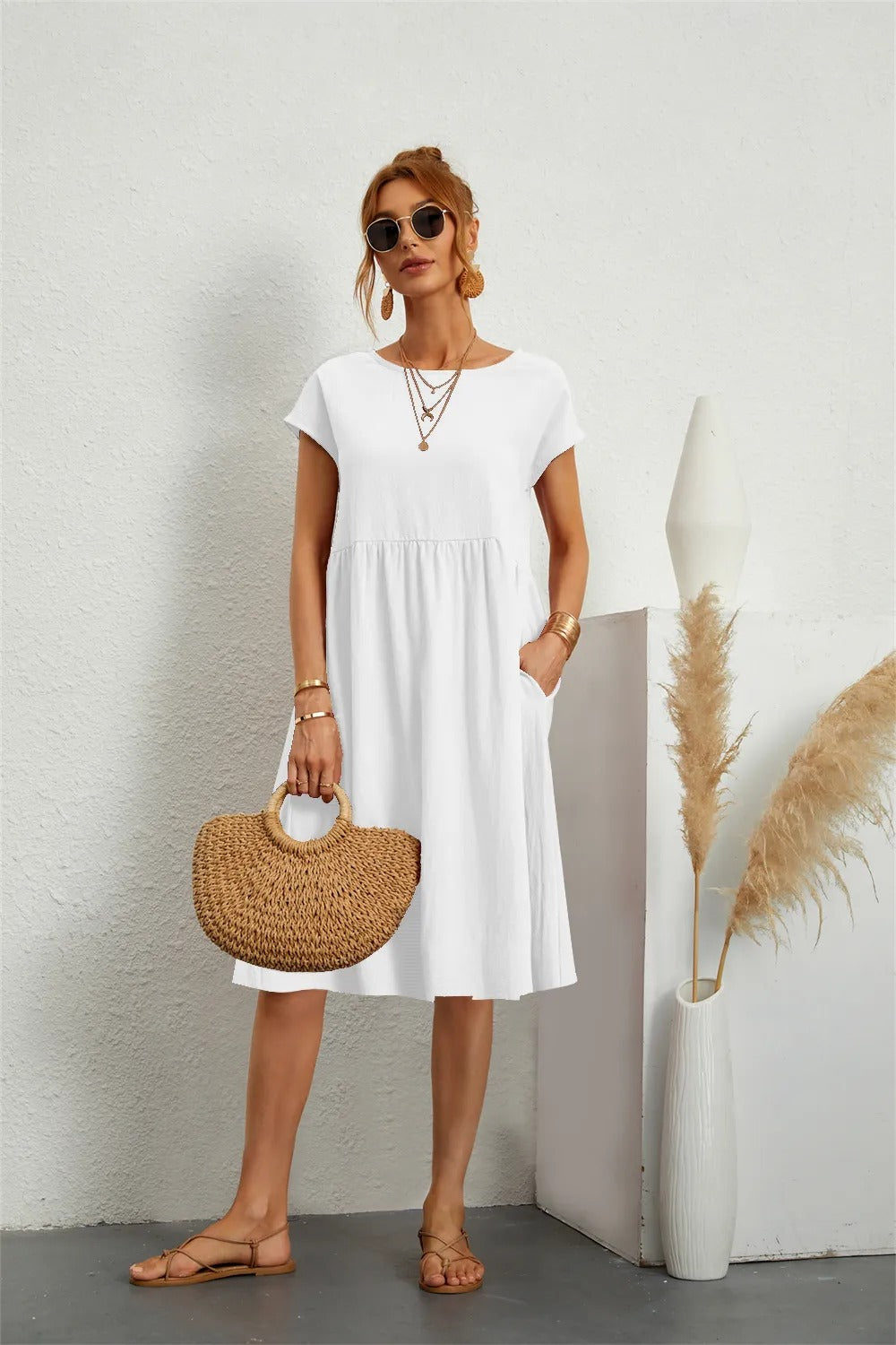 Merit Relaxed and Stylish Summer Dress for Women Date Night Outfit