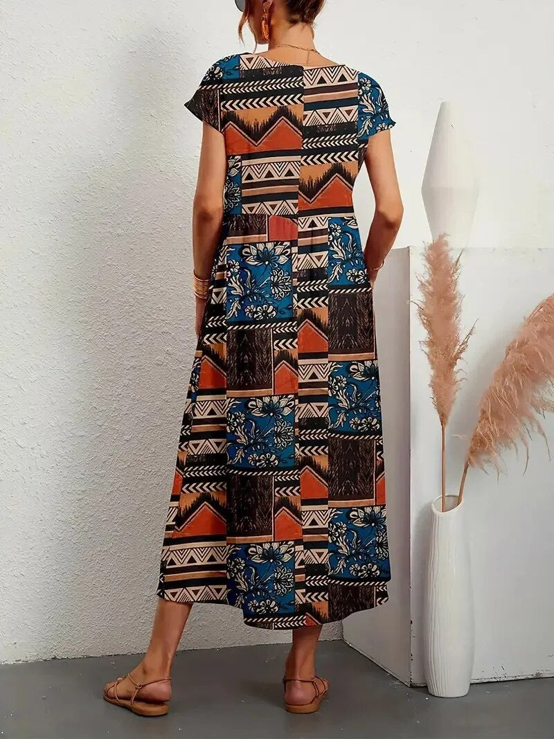 Anne Elevated Floral Dress Occasion Wear