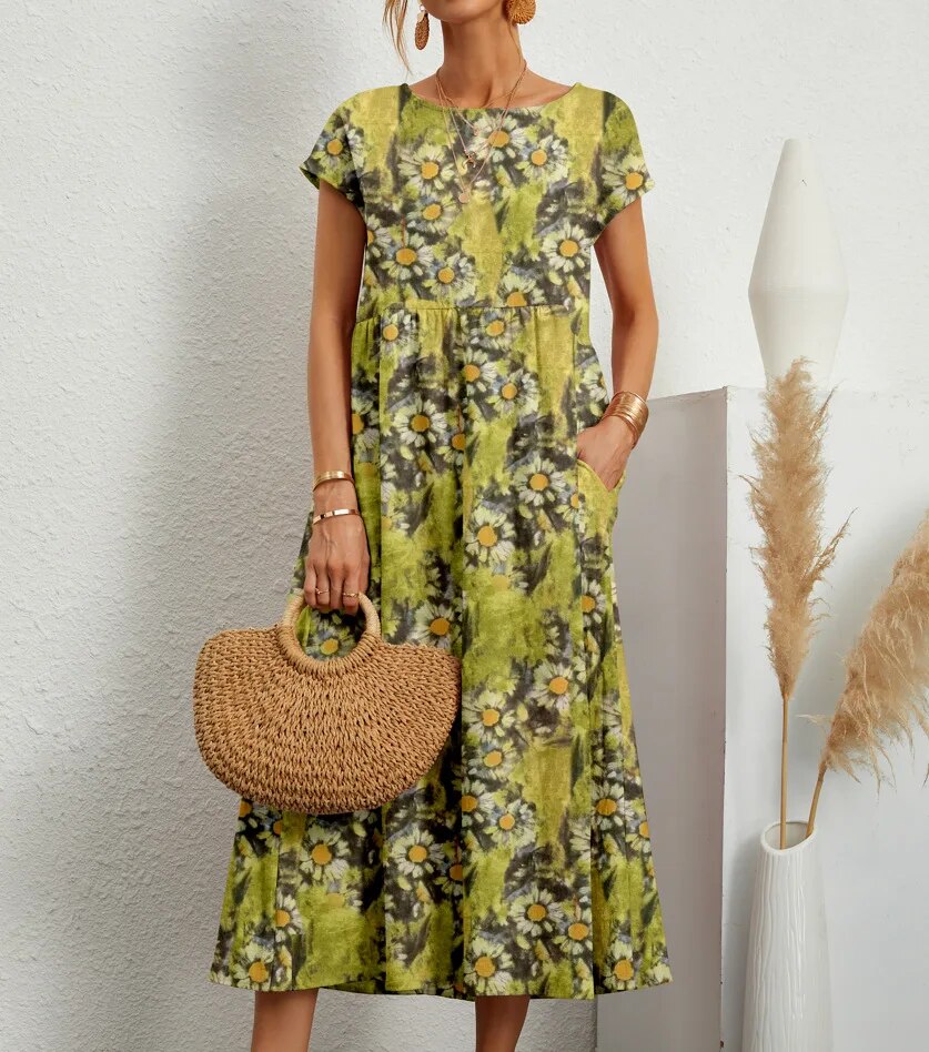 Anne Elevated Floral Dress Occasion Wear