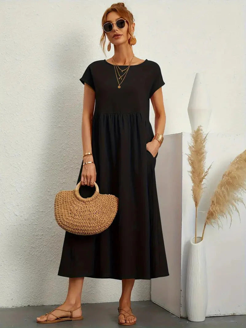 Alma Boutique Summer Dress Chic Silhouette Collection