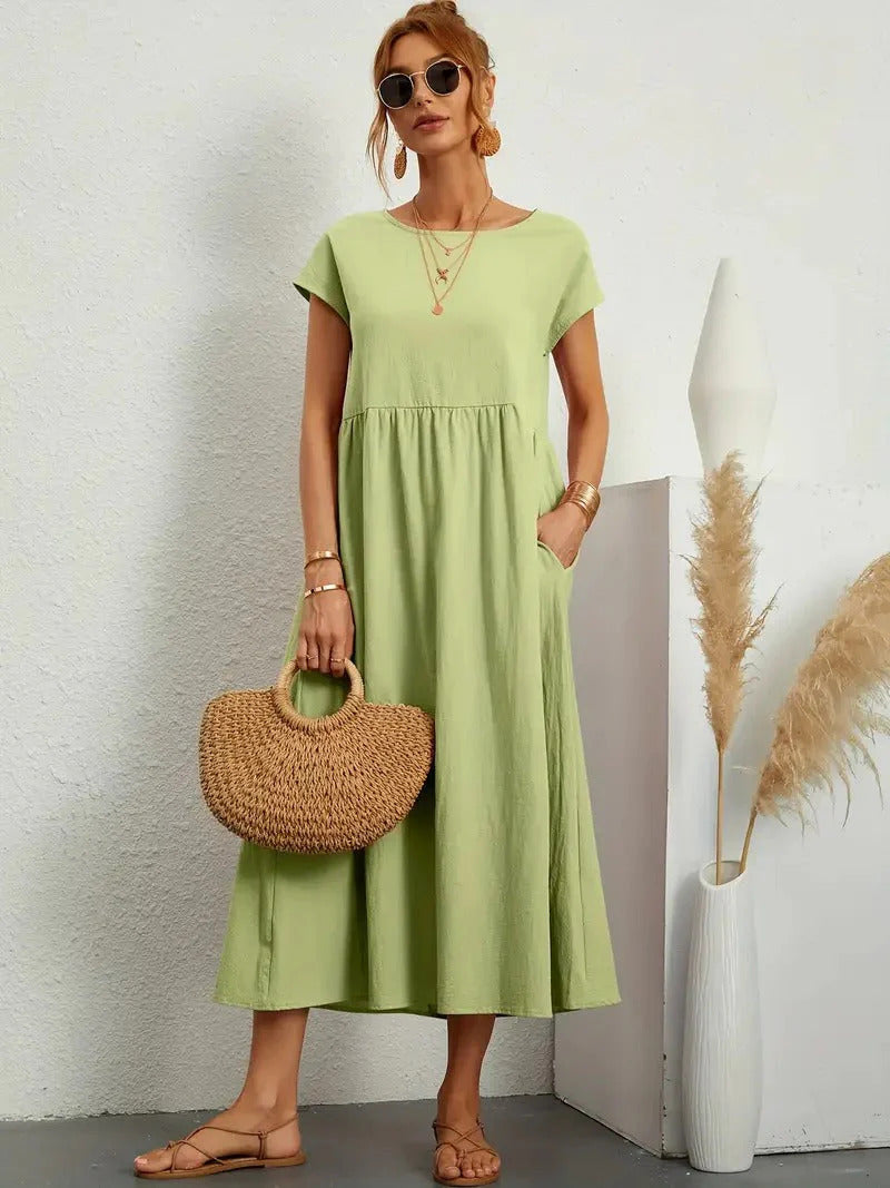 Yolanda Elevated Summer Dress Boutique Collection
