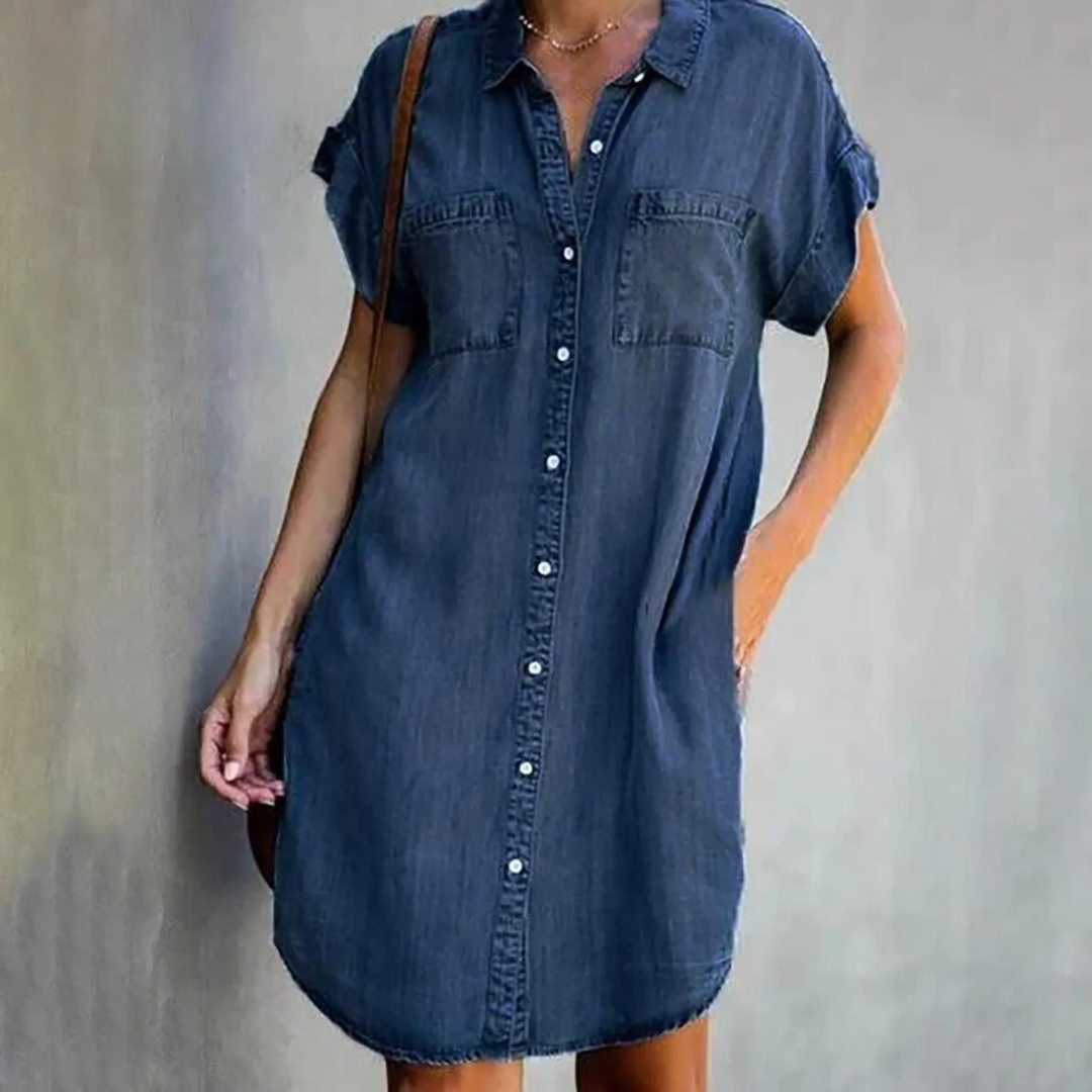 Maria José Tailored and Elegant Summer Dress for Women Stylish Outfit