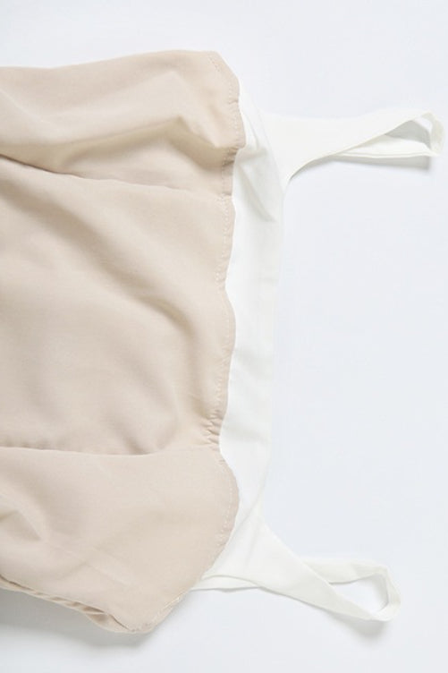 Ruched High Waist Sleeveless Cami Mini Dress 14