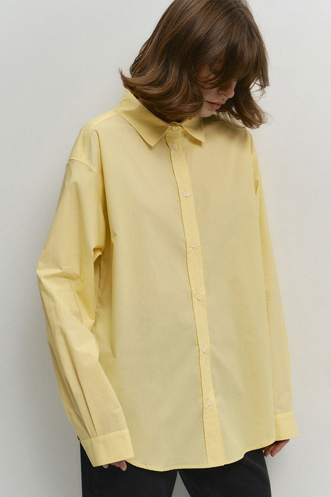 Cotton Loose Fit Office Blouse