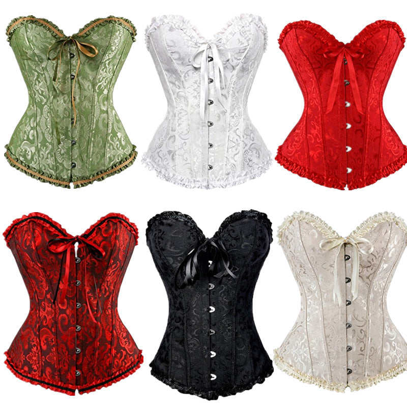 victorian push up corset