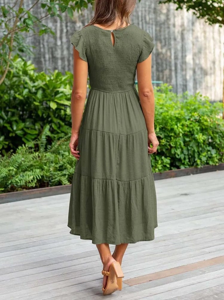 Comfortable summer maxi skirt