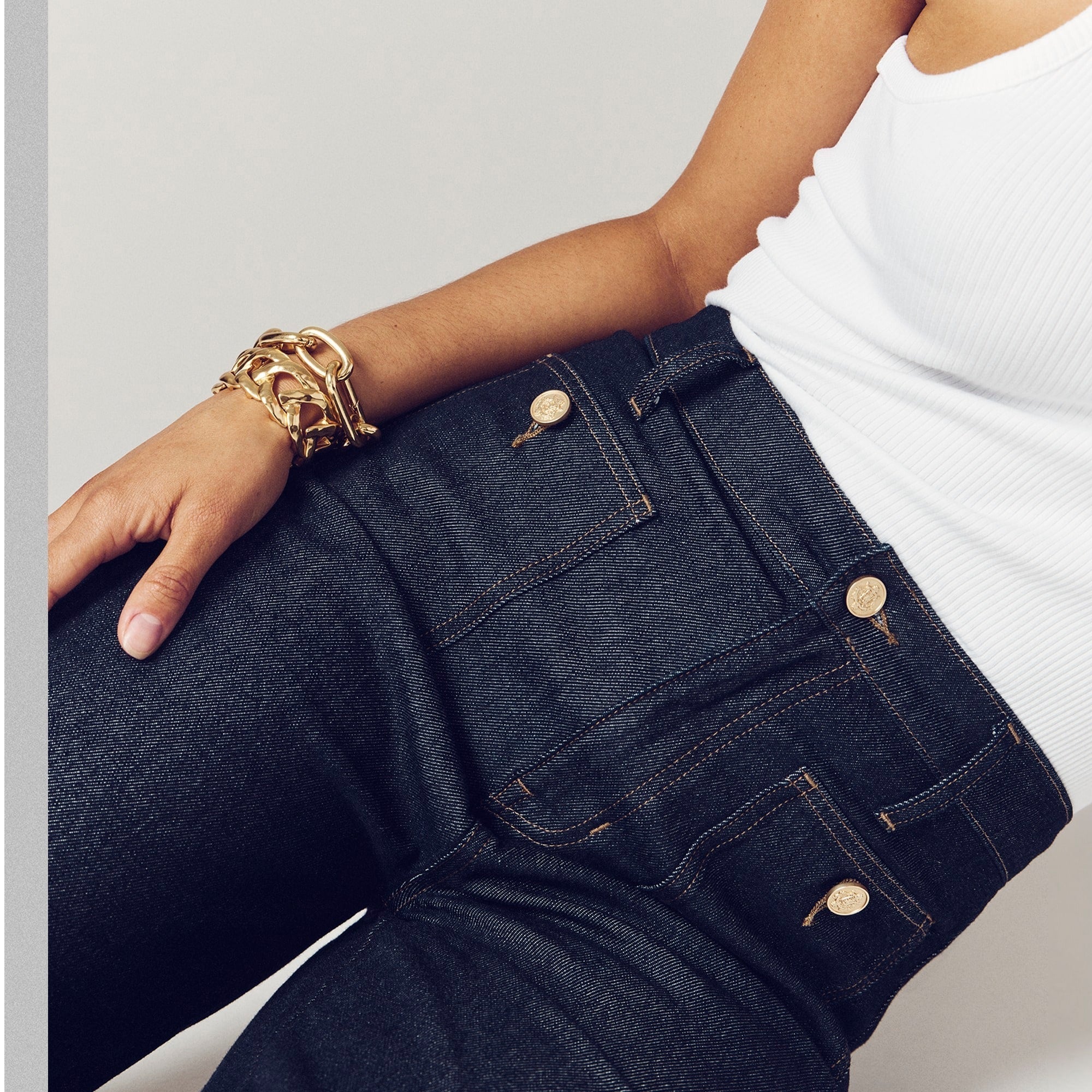 Tummy Control Wide Leg Trouser