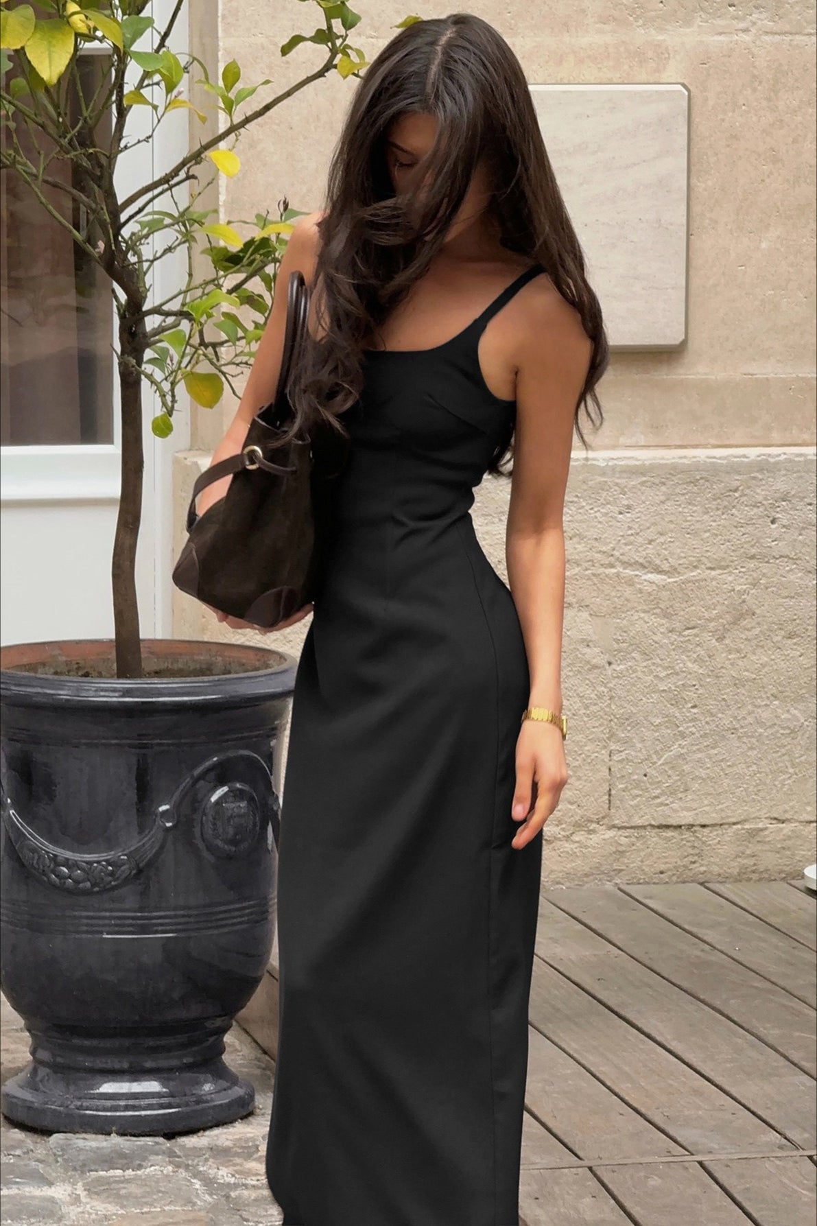 Sleeveless Waist Cinch Bodycon Slip Dress