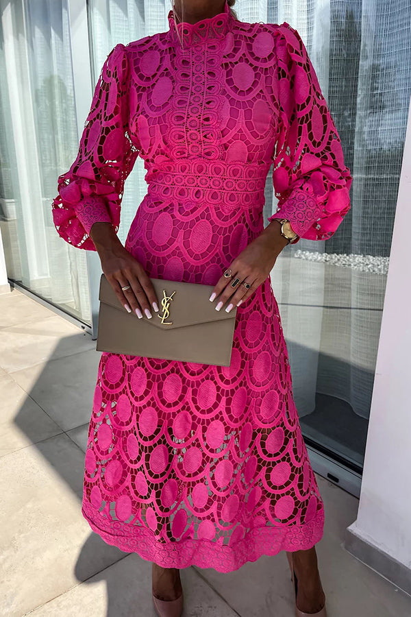 Alba Minimalist Lace Dress Boutique Collection