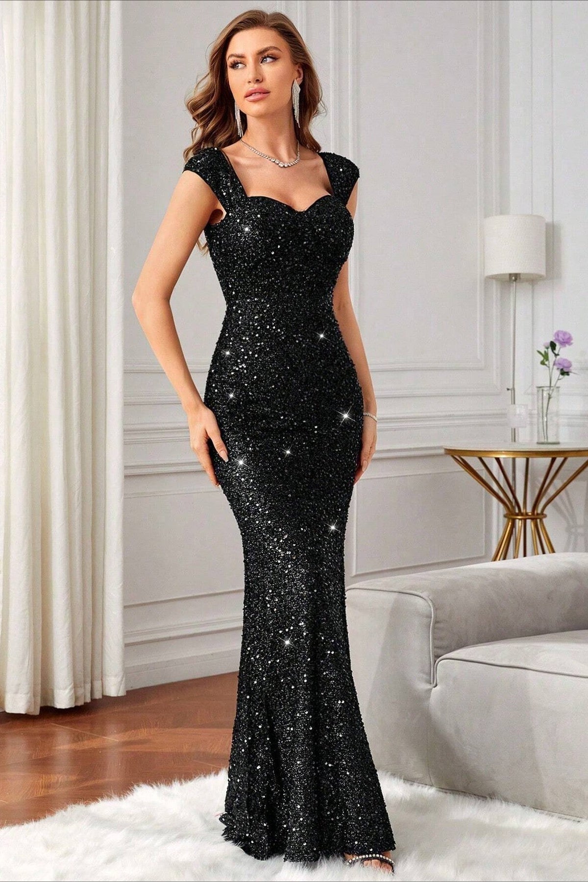 Empire Waist Slip Maxi Dress 15