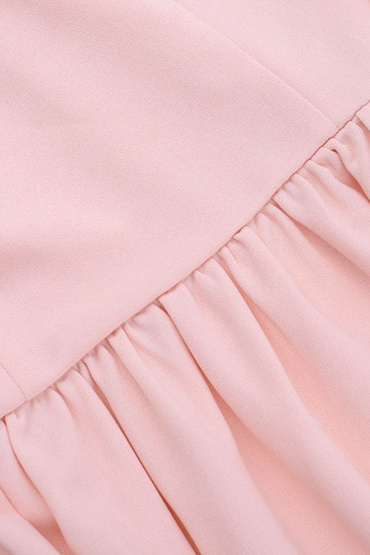 OffShoulder TieFront Maxi Party Dress