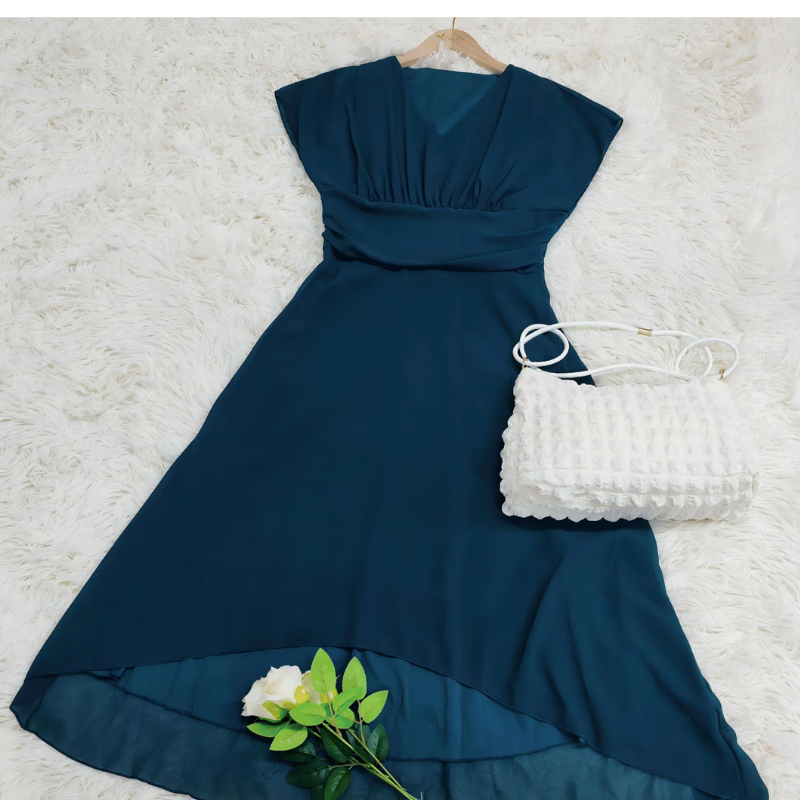 Frida Elevated Women's Party Dress Midi Boutique Collection