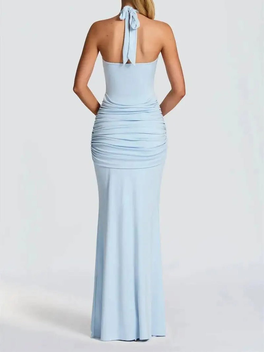 Elodie Halter Cutout Maxi Dress