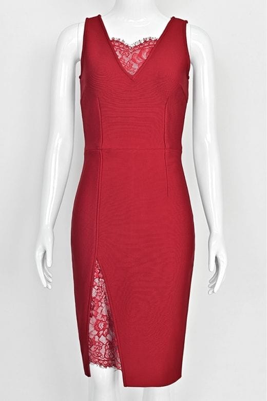 Elsa Bodycon Dress - Classic Black