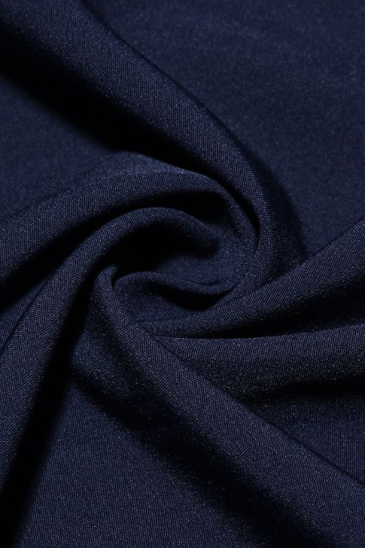 Everly Midi Dress - Navy Blue (Sale)