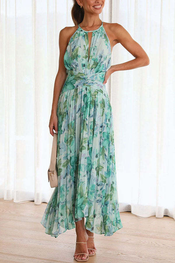 Tamara Premium Floral Charm Dress Chic Silhouette Collection