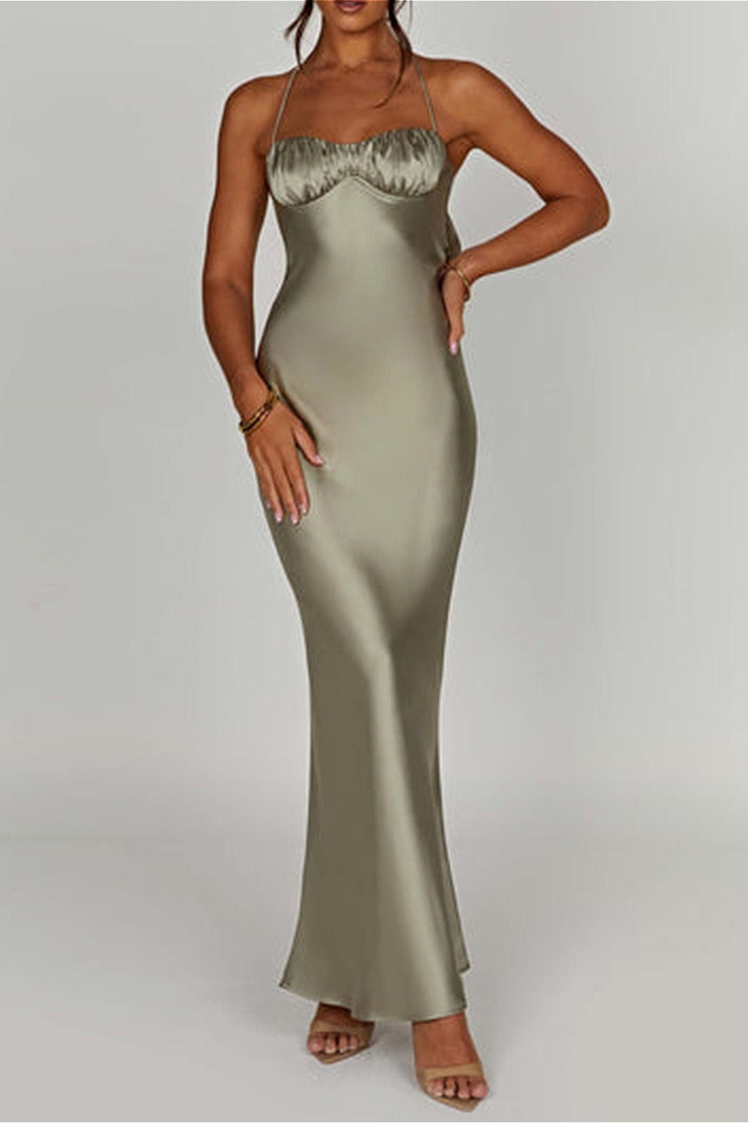 Halter Backless Bodycon Sexy Party Dress