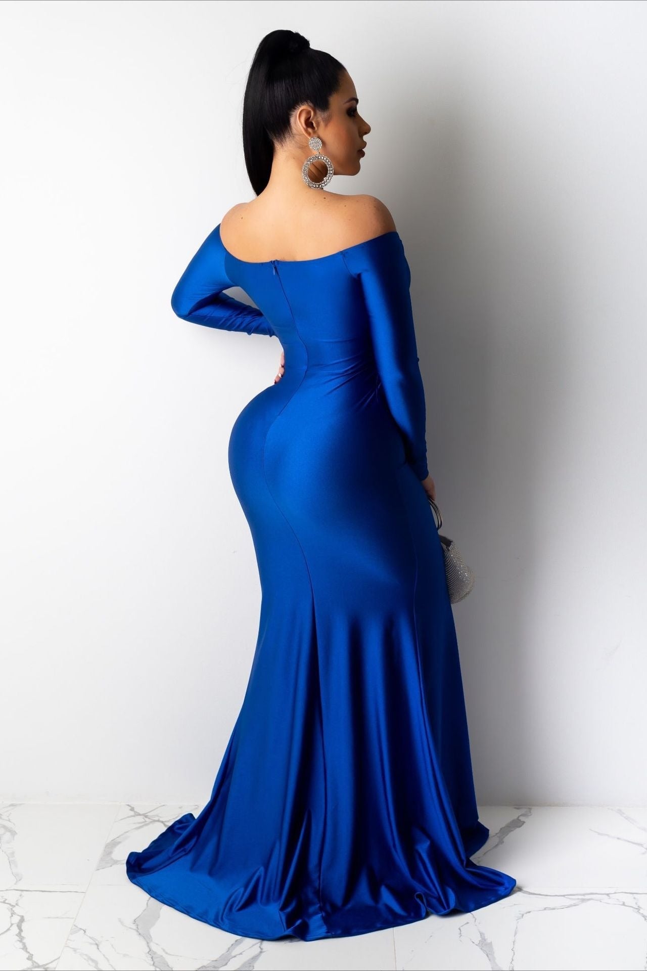 Long Sleeve Bodycon Maxi Dress 3