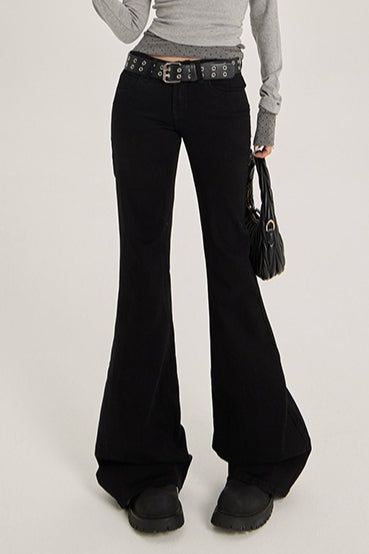 Low Rise Stretchy Slim Bootcut Jeans