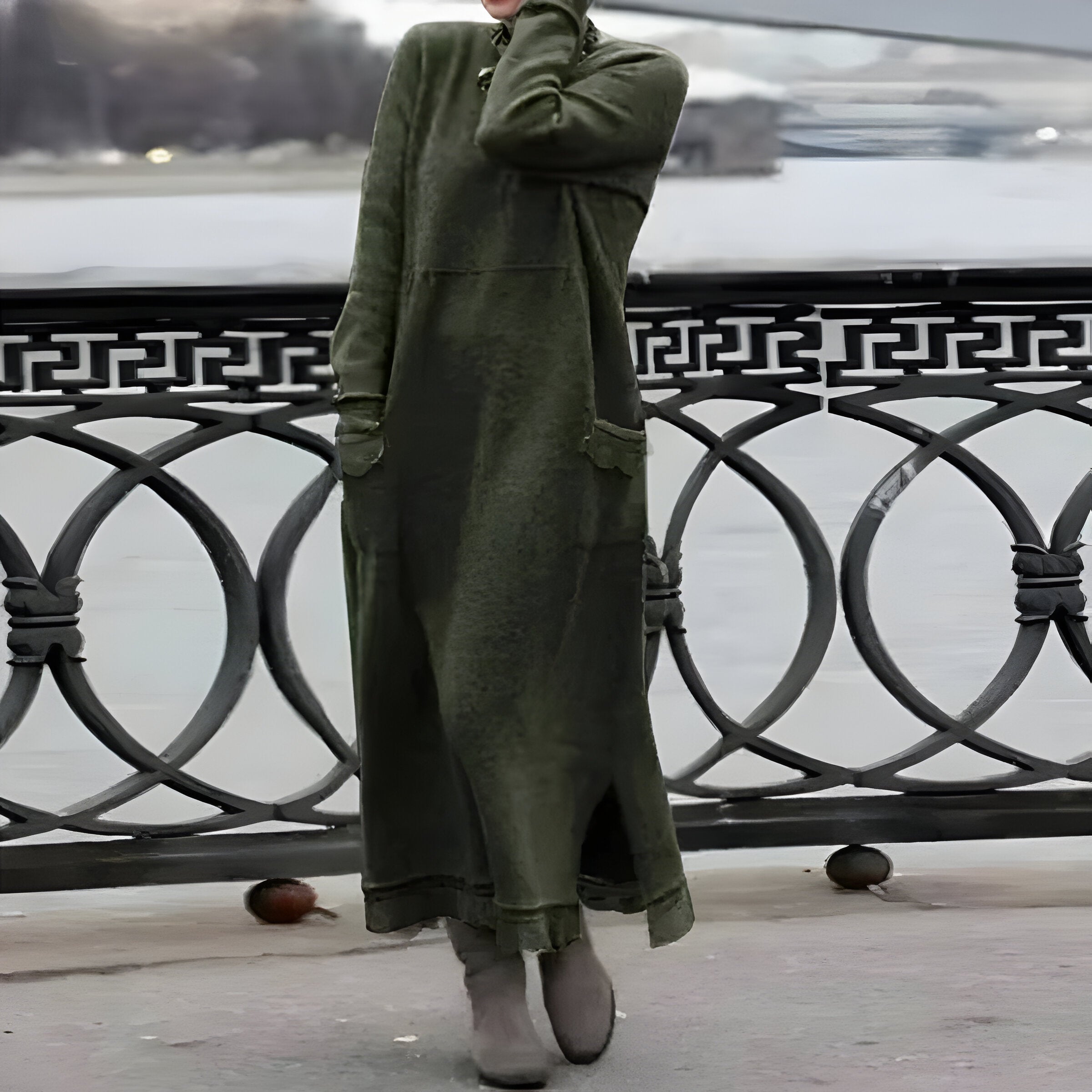 Zuleyka Effortless Winter Dress Premium Wardrobe Essential