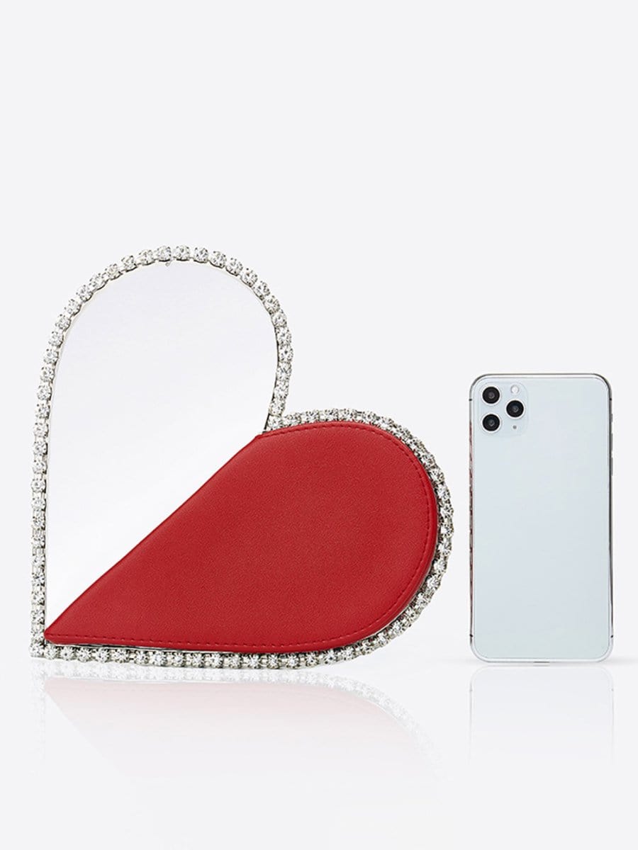 Finley Diamond Red Heart Bag