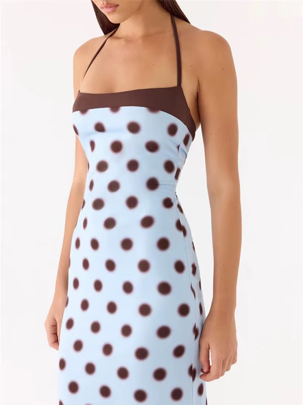 Gemma Polka Dot Maxi Dress