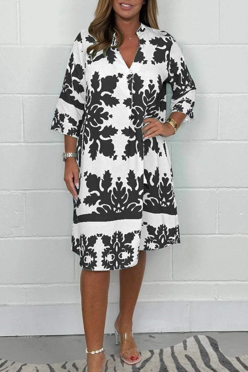 Ariadna Elegant Spring Dress for Women Minimalist Chic Style