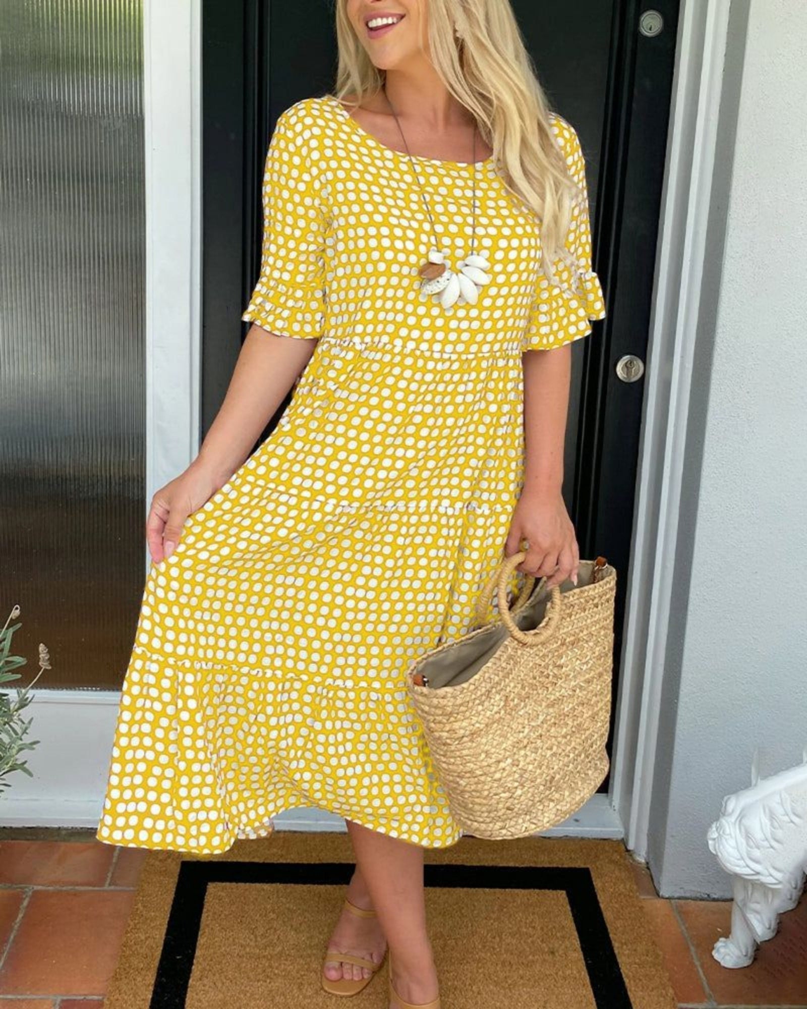 Krystel Elegant Summer Dress for Women Trendy Fashion Pick