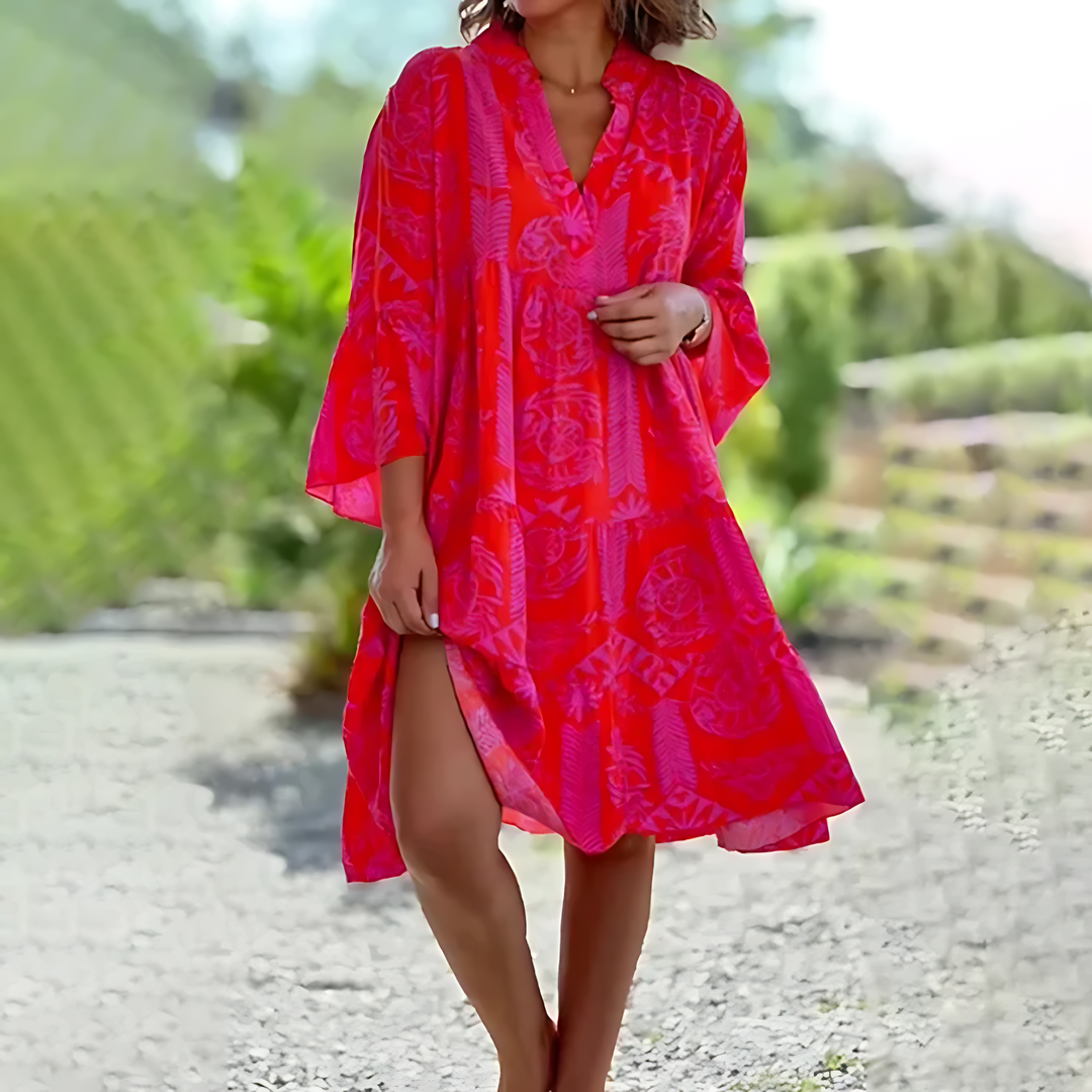 Paula Casual and Comfortable Summer Dress for Women Modern Trendy Look