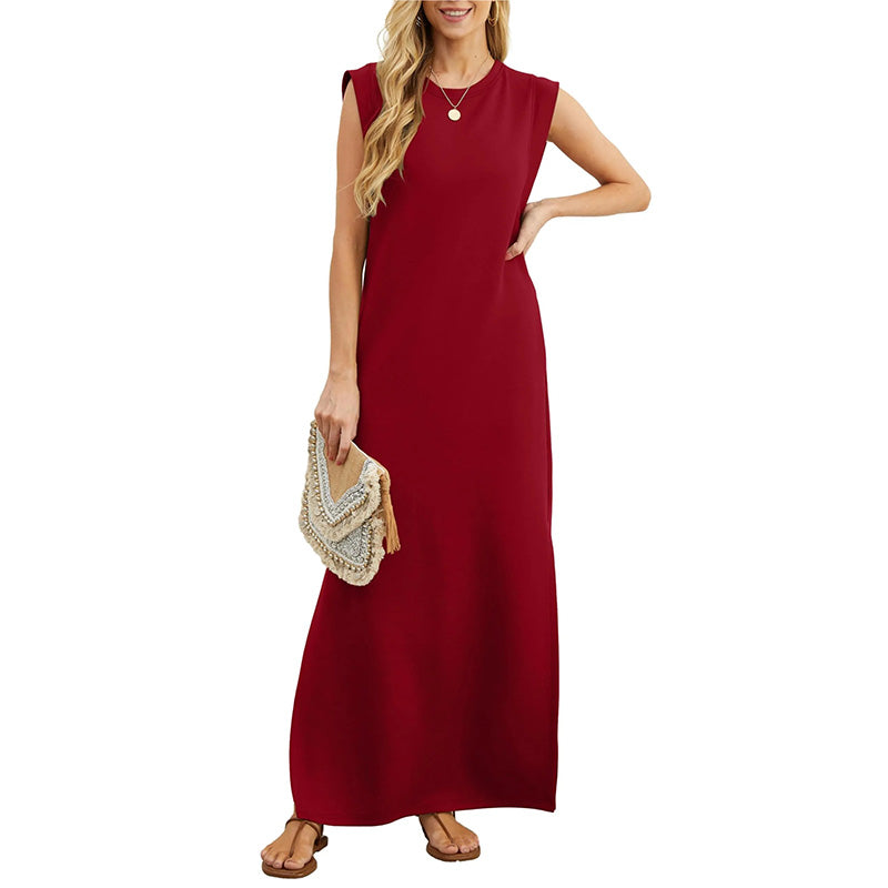 Florencia Minimalist Linlada Summer Dress Elevated Occasion Wear