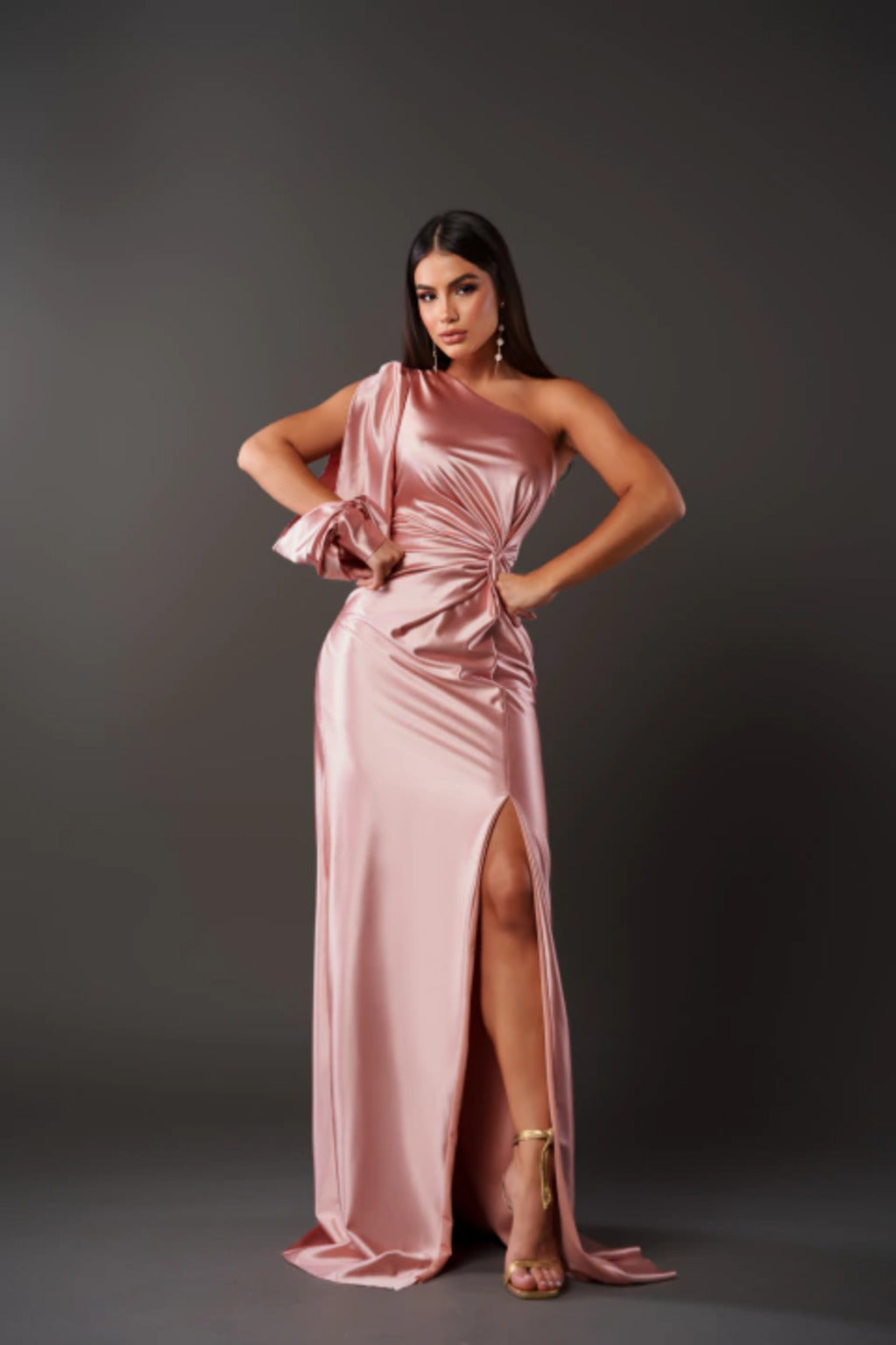 Ileana Minimalist Dress Silhouette Evening Wear Edit