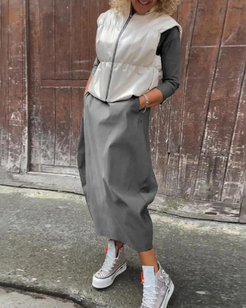 Antonia Elegant Flowing Maxi Dress for Women Feminine Flowy Style