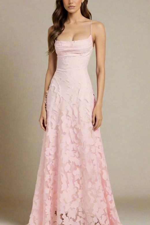 Ivy Bodycon Maxi Dress - Dusty Pink (Sale)