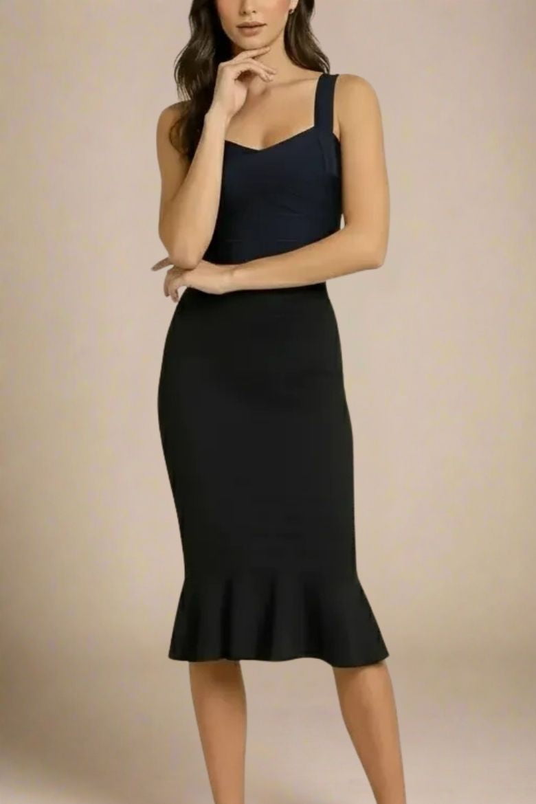 Jay Bandage Crop Top - Classic Black