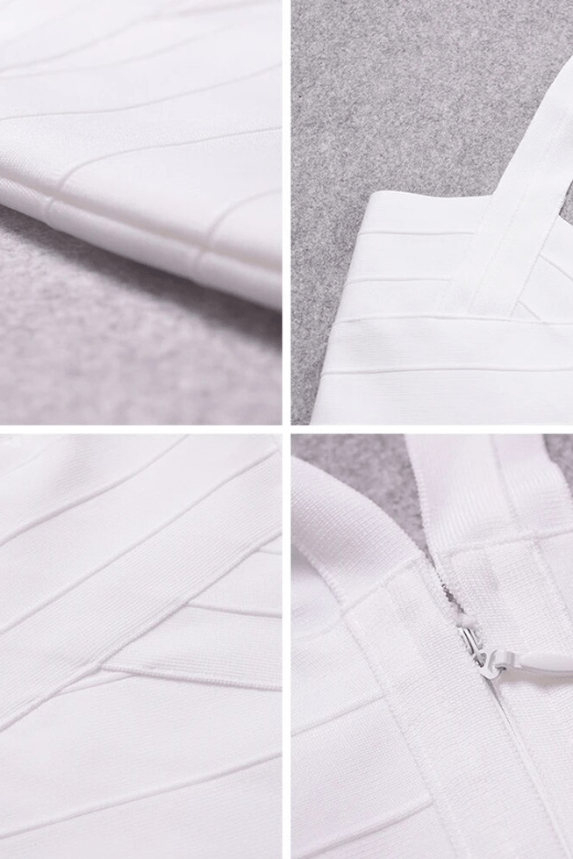 Jay Bandage Top - White Pearl