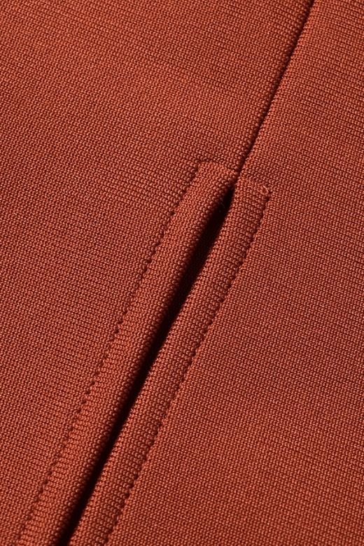 Jessie Midi Pencil Skirt - Tan Brown