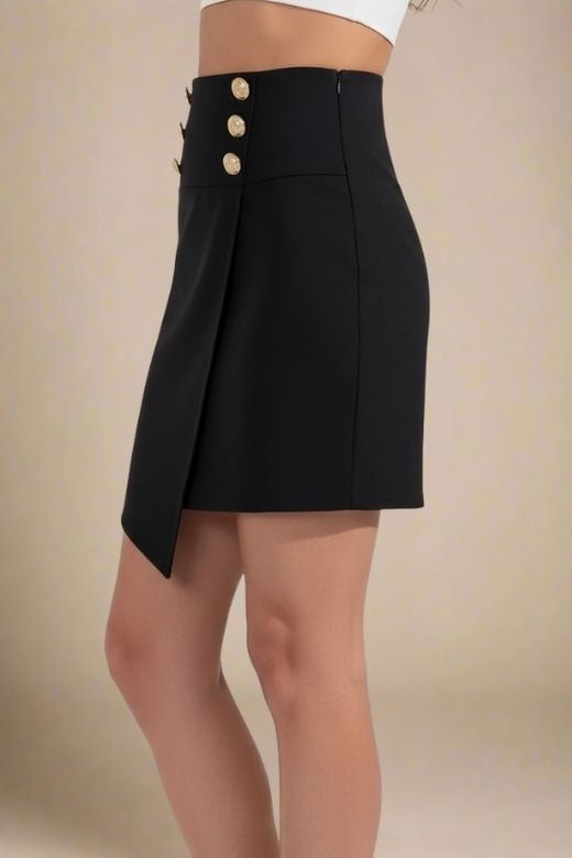 Jessie Mini Pencil Skirt - Classic Black