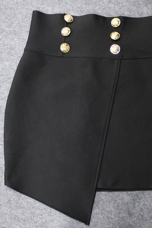 Jessie Mini Pencil Skirt - Classic Black