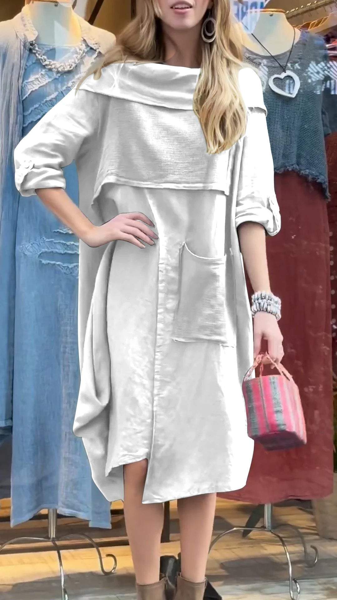 Relaxed Manuela Classic And Elegant Dress for Modern Fashion Wear