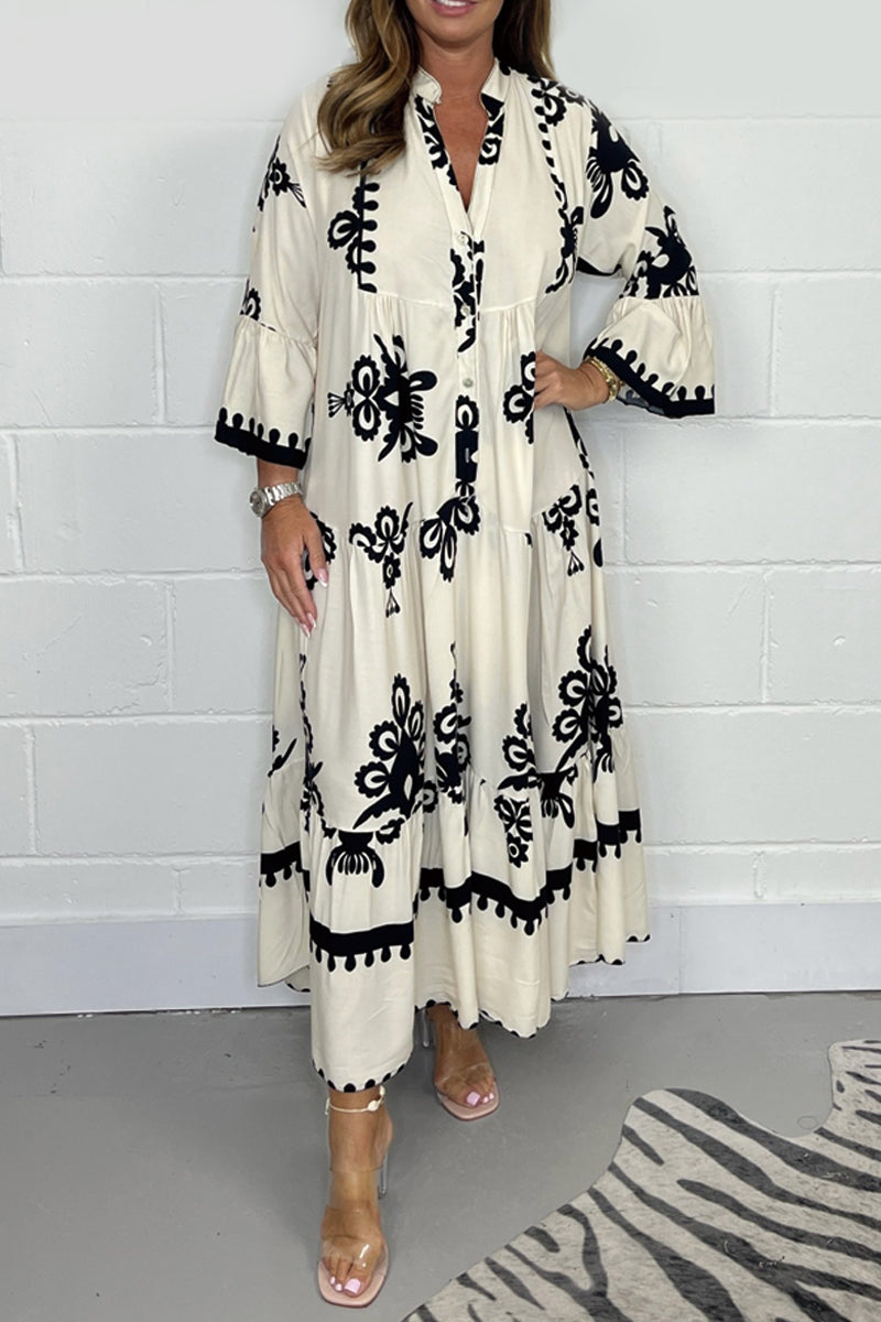 Susana Casual and Relaxed Summer Dress for Women Easy Wear Style