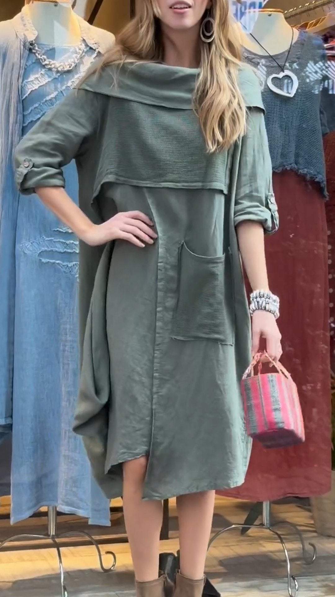 Relaxed Manuela Classic And Elegant Dress for Modern Fashion Wear