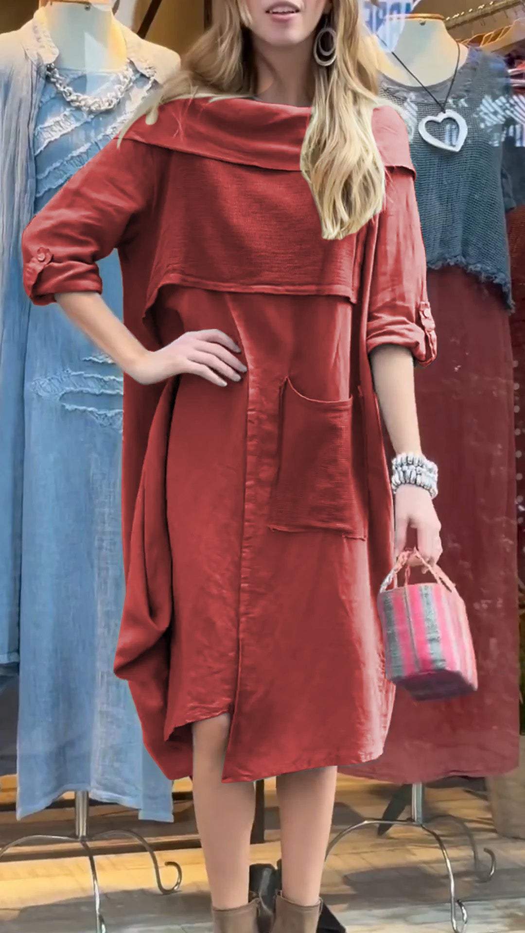 Relaxed Manuela Classic And Elegant Dress for Modern Fashion Wear