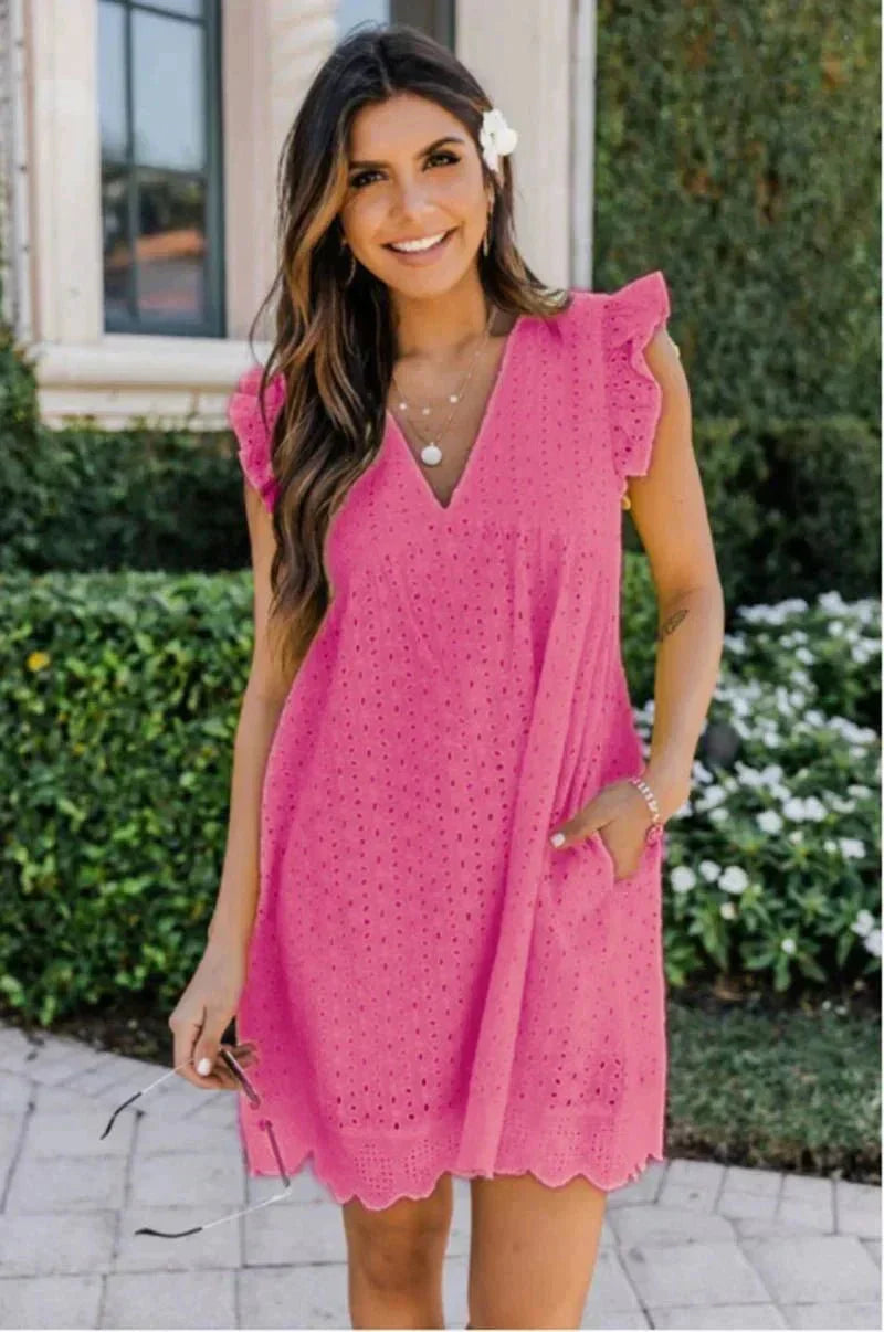 Alicia 2-in-1 Dress with Trousers for Women Office and Evening