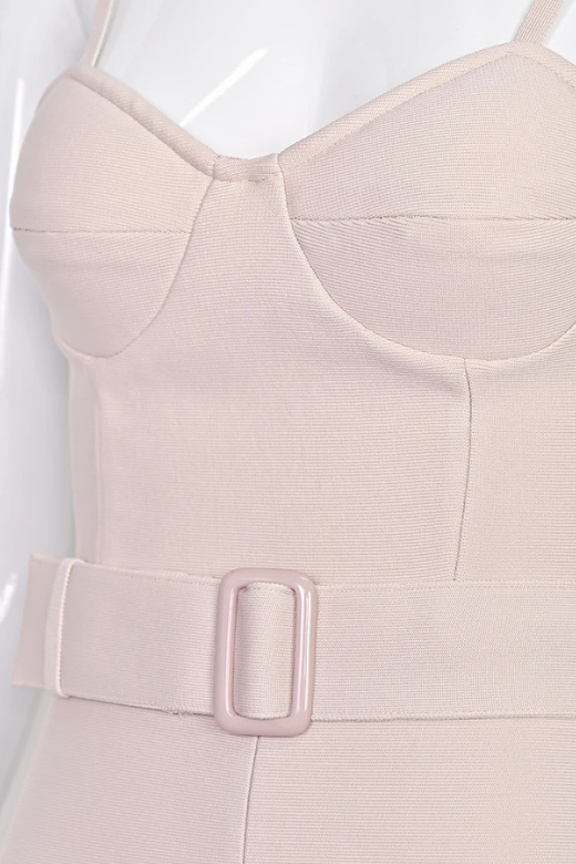 Lana Bandage Dress - Cream (Sale)