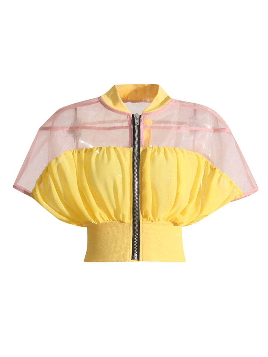 Lana Short Zipper Jacket - Fashion Pov