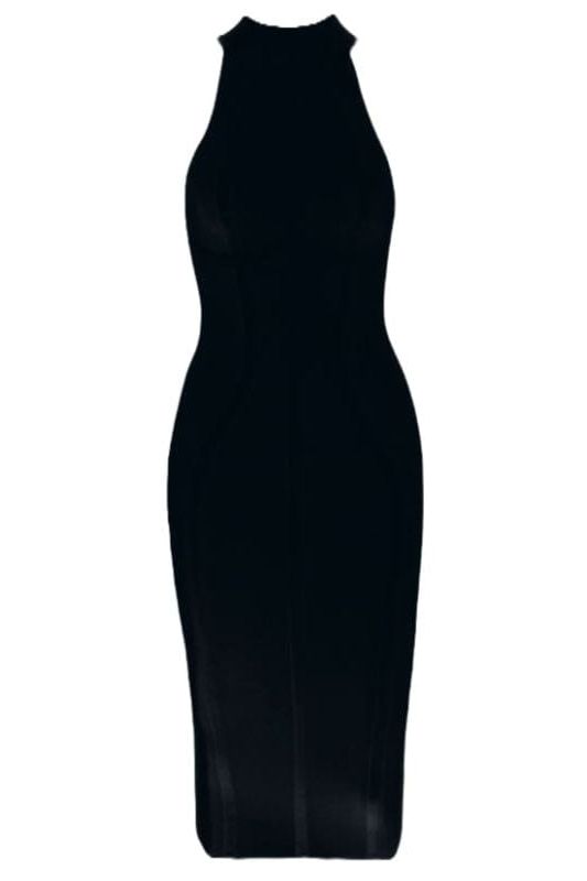Lea Bandage Midi Dress - Classic Black (Sale)