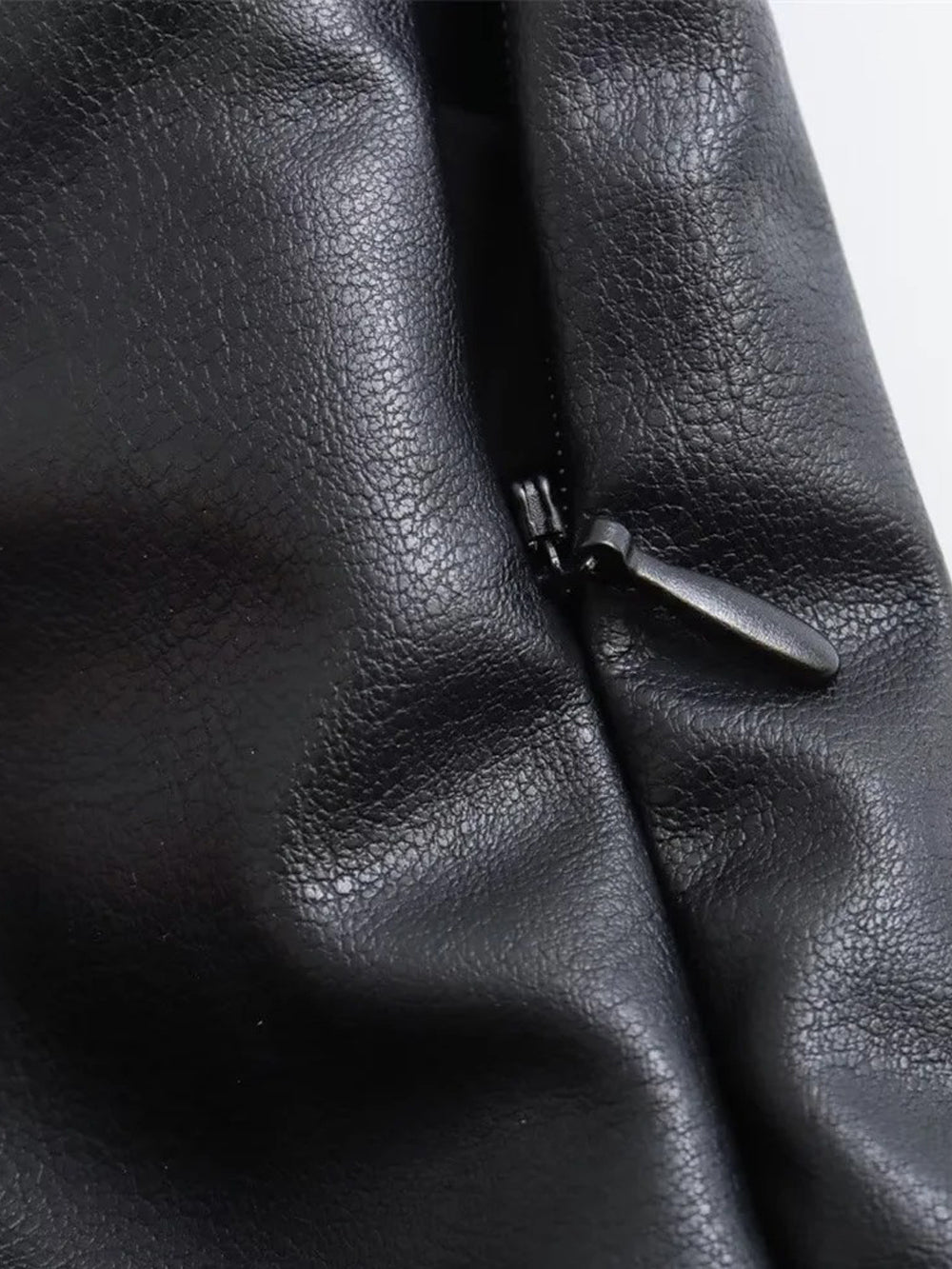Lillian Leather Short Top